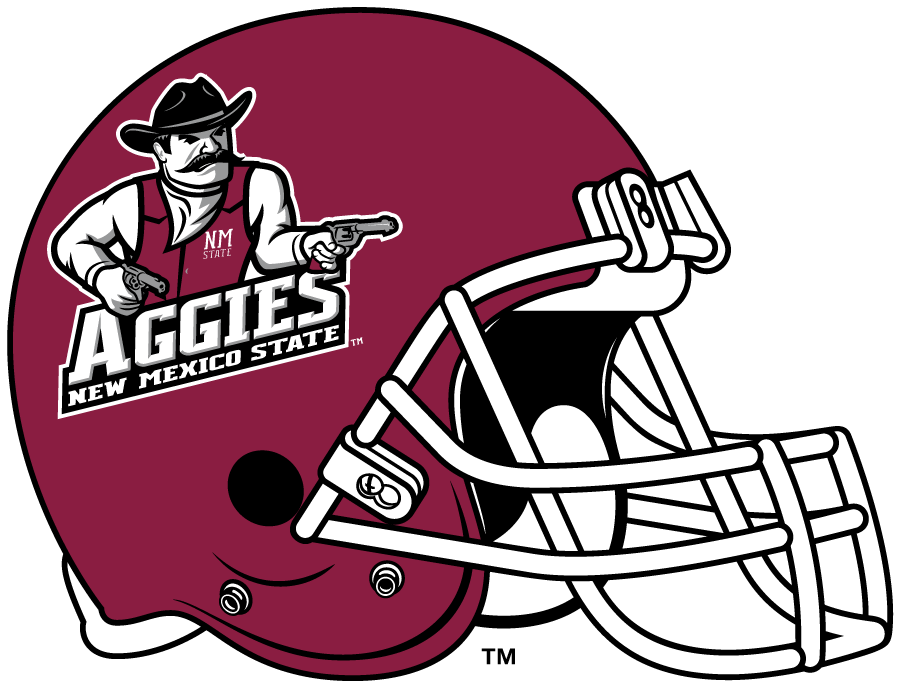 New Mexico State Aggies 2013-2015 Helmet Logo diy iron on heat transfer